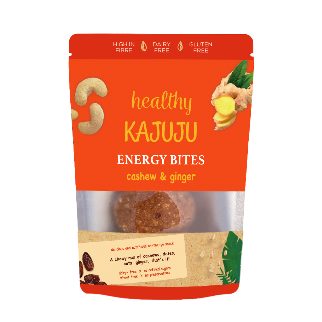 HEALTHY KAJUJU CASHEW & GINGER 90G